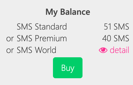 balance price per sms